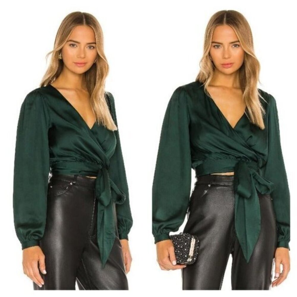 Lovers and Friends Kelly Top - Emerald Green